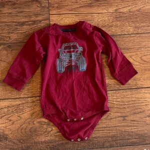 Carhartt Maroon Long Sleeve Truck Graphic One-Piece